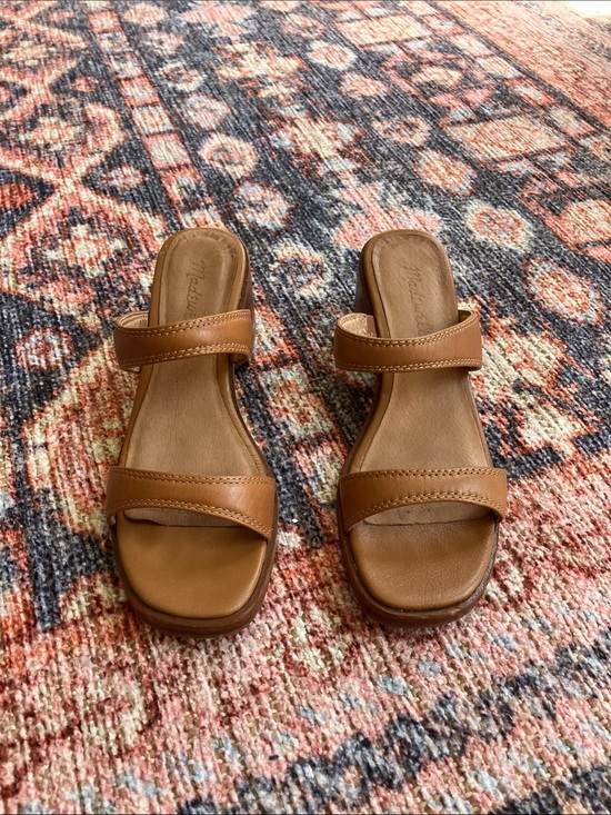 Madewell Shoes - Madewel leather sandal heels